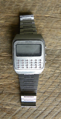 Vintage SEIKO Calculator Wrist Watch C153-5011, Parts or Vintage SEIKO Calculator Wrist Watch C153-5011, Parts or