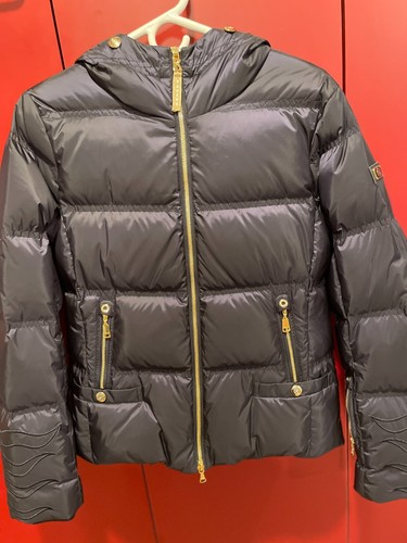 Women's Bogner Navy Down Ski Parka Size 10 - Picture 8 of 12