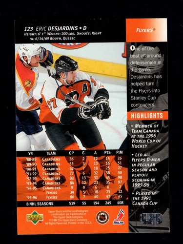 1996-97 Upper Deck Series 1 Base Hockey Cards You Pick - Picture 689 of 1,021