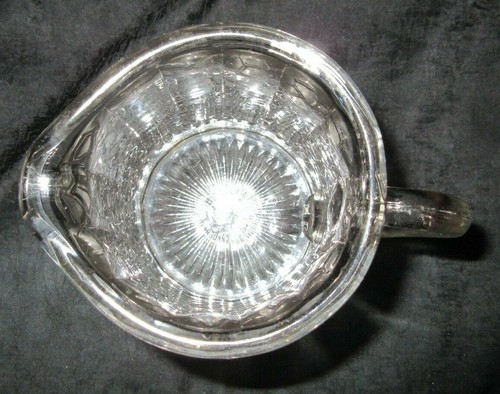 U. S. Glass (1891) beautiful Tree Of Life Pitcher 8.25" tall - Picture 5 of 8