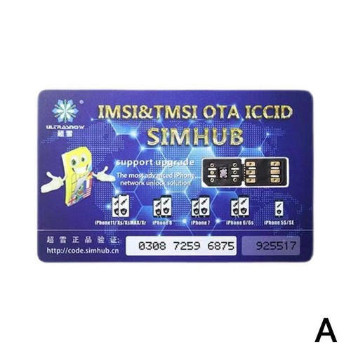 for iphone 13 12 11 Max Pro X XR XS Max 4G ICCID Heicard SIM Unlock Card L4J3 - Zdjęcie 12 z 13