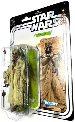 STAR WARS BLACK SERIES - 6" INCH - SAND PEOPLE / TUSKEN RAIDER (40th) - MOC** CIB