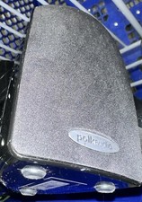 2 matched Polk Audio  TL1900 Satellite Speakers And Center Channel Speaker  			