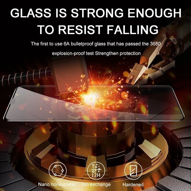 3X For iPhone 15 14 13 12 11 Pro Max X XR 8 7 6 Tempered Glass Screen Protector - Picture 10 of 15