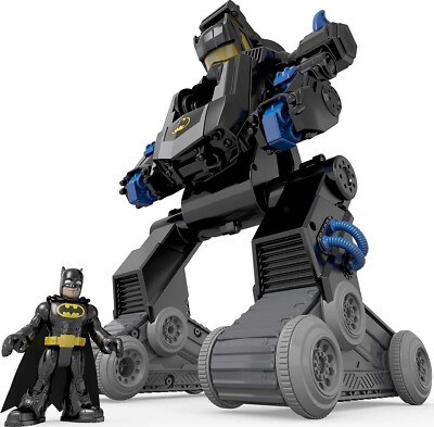 Fisher Price Transformable Imaginext Batbot DC Super Friends USED VERY GOOD eBay