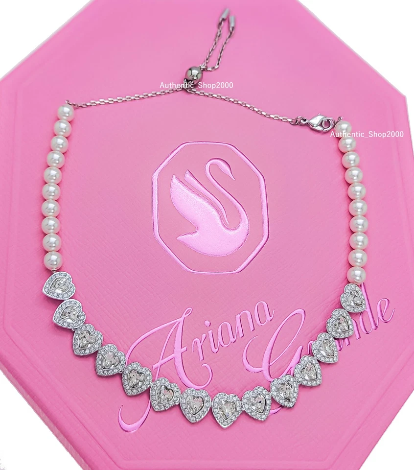 New in Gift Box 100% Authentic Ariana Grande x SWAROVSKI Tennis Choker 5720861 - Image 2 of 4