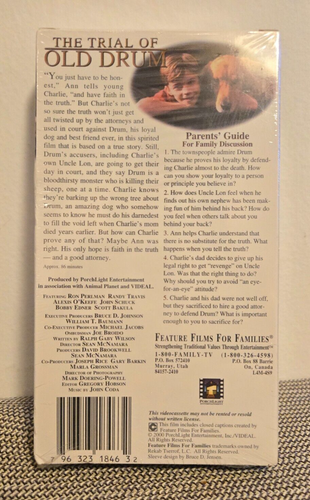 THE TRIAL OF OLD DRUM (VHS, 2000) NEW, Sealed - Picture 2 of 3