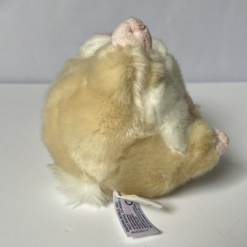 Juguete de peluche Aurora Bunny Rabbit peluche mejillas gorditas bronceado 7" animado 2017 - Imagen 7 de 10