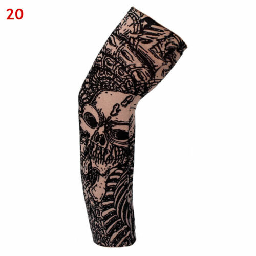 Tatuaggio Maniche Uomo Donna Nylon Temporaneo Finto Tatoo Completo Braccio Calze - Imagen 51 de 54