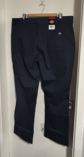 "Pantalones de trabajo Dickies para hombre acción flexible rodillera bolsillos duraderos ligeros W40""" - Imagen 20 de 24