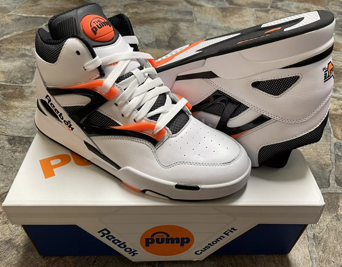 Reebok Pump Zone II Dee Black Orange US Men Size 9 | eBay