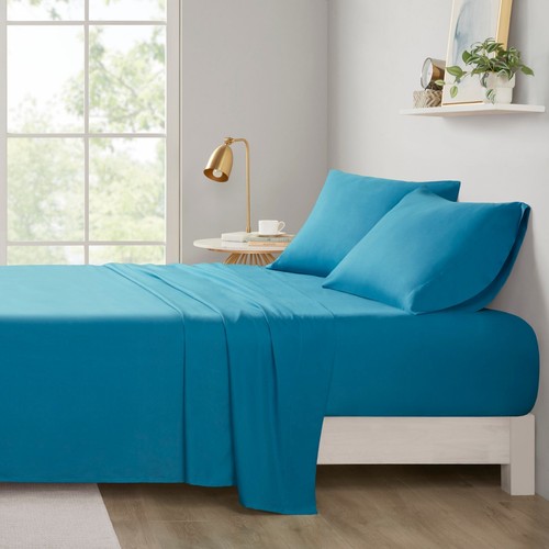4 Pc Microfiber Soft Smooth Touch Bedding Sheet Set Wrinkle free for All Season - Picture 27 of 108