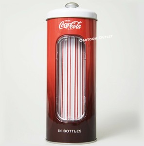 COKE-COLA-STRAW-DISPENSER-HOLDER-BIRTHDAY-GIFT-SET-TIN-COLLECTABLE-DECORATION