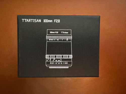 TTArtisan 100mm f2.8 for M42 mount - Bubble Bokeh ** as New **