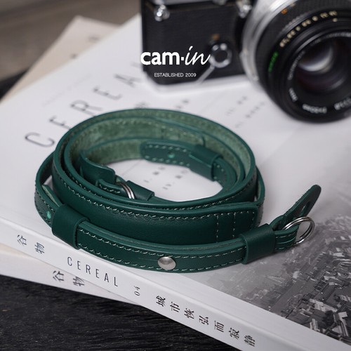 Bandoulière en cuir Cam-in Swift pour appareil photo avec épaulière réglable et sangle de cou - Photo 36 sur 41