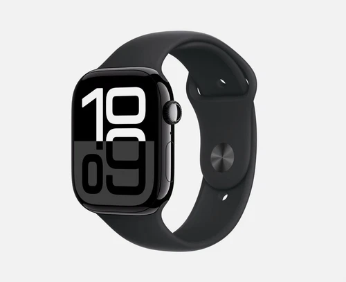 Apple Watch Series 10 46mm GPS Cellular Jet Black Case Sport Band