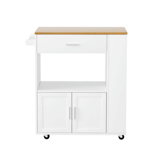 Artiss Kitchen Island Trolley Rolling Serving Cart - Picture 5 of 8