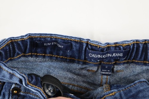 Calvin Klein Kids Boys Size 5 Slim Straight Denim Jean Shorts - Picture 7 of 11