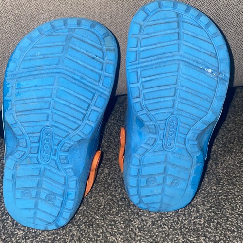 Crocs Fun Lab Super Mario Nintendo  Yoshi￼ Clog Childrens Size 10c Blue - Bild 8 von 14