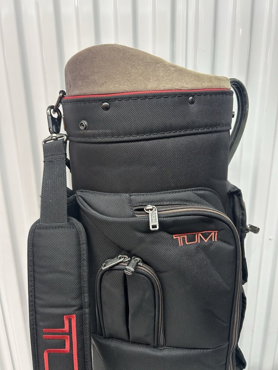 TUMI トゥミキャディバッグ22186D4 TUMI RARE GEN 4 Ballistic Nylon Golf Bag Black Deluxe