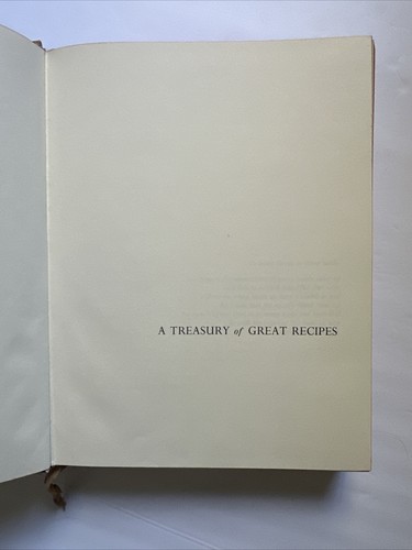 Mary & Vincent Price A TREASURY OF GREAT RECIPES 1st Edition/1st Printing 1965 - Bild 6 von 20