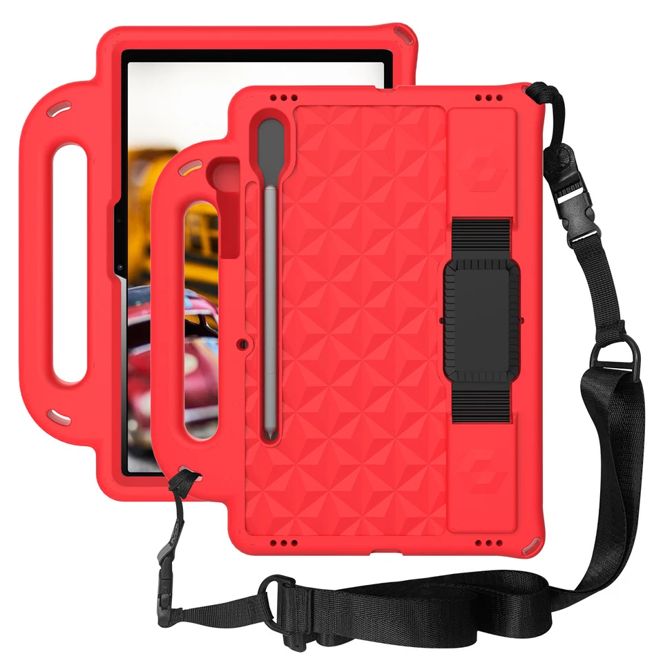 For Samsung Galaxy Tab A 8.0"/A7 Lite 8.7" Kids Shockproof EVA Stand Tablet Case - Image 3 of 4