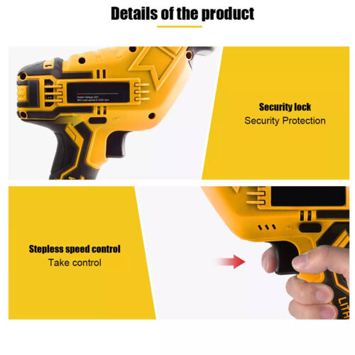Brushless Cordless Reciprocating Saw for Dewalt 20V Max Variable Speed Tool Only - Picture 4 of 13