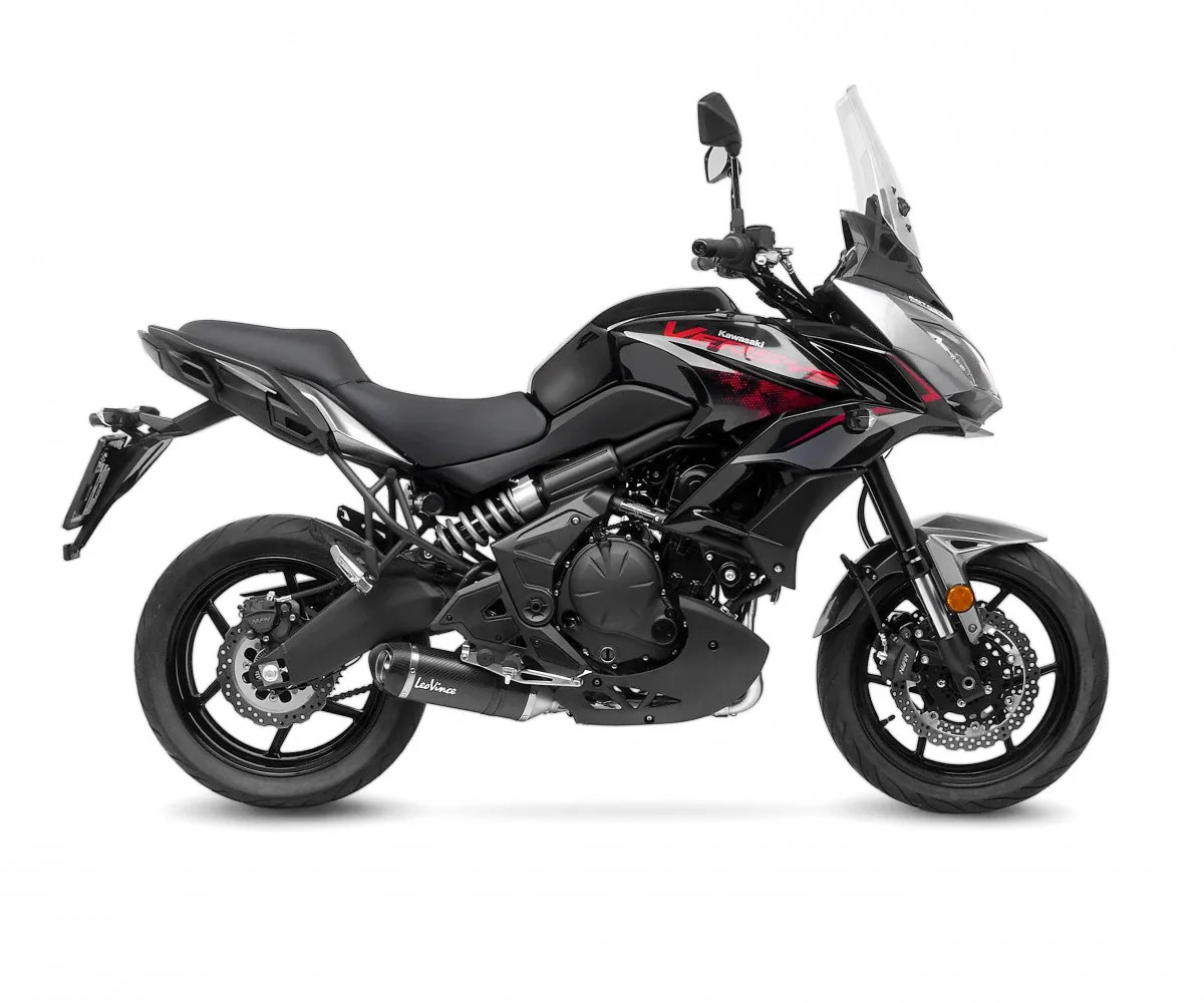 LeoVince full exhaust system LV EVO CARB Appr E5 KAWASAKI VERSYS 650 2021 2024