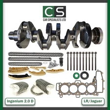 RANGE ROVER SPORT 204DTA 2.0D INGENIUM FORGED CRANKSHAFT HEAD GASKET REBUILD KIT