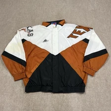 Vintage 90s Apex One Texas Longhorns Football Windbreaker Jacket Mens XL NCAA