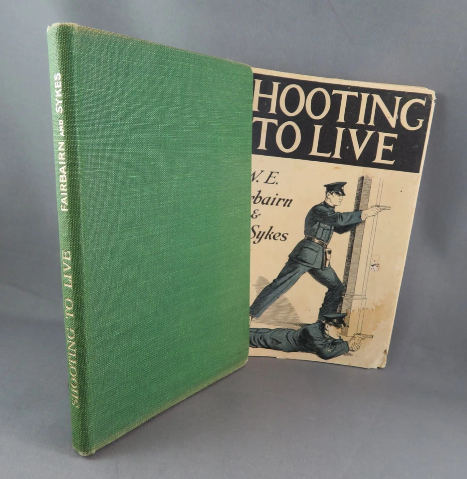 SHOOTING TO LIVE (1942) - RARO 1ª edición. por W.E. Fairbairn & E.A. Sykes (G+) hc/dj Foto 3 de 4