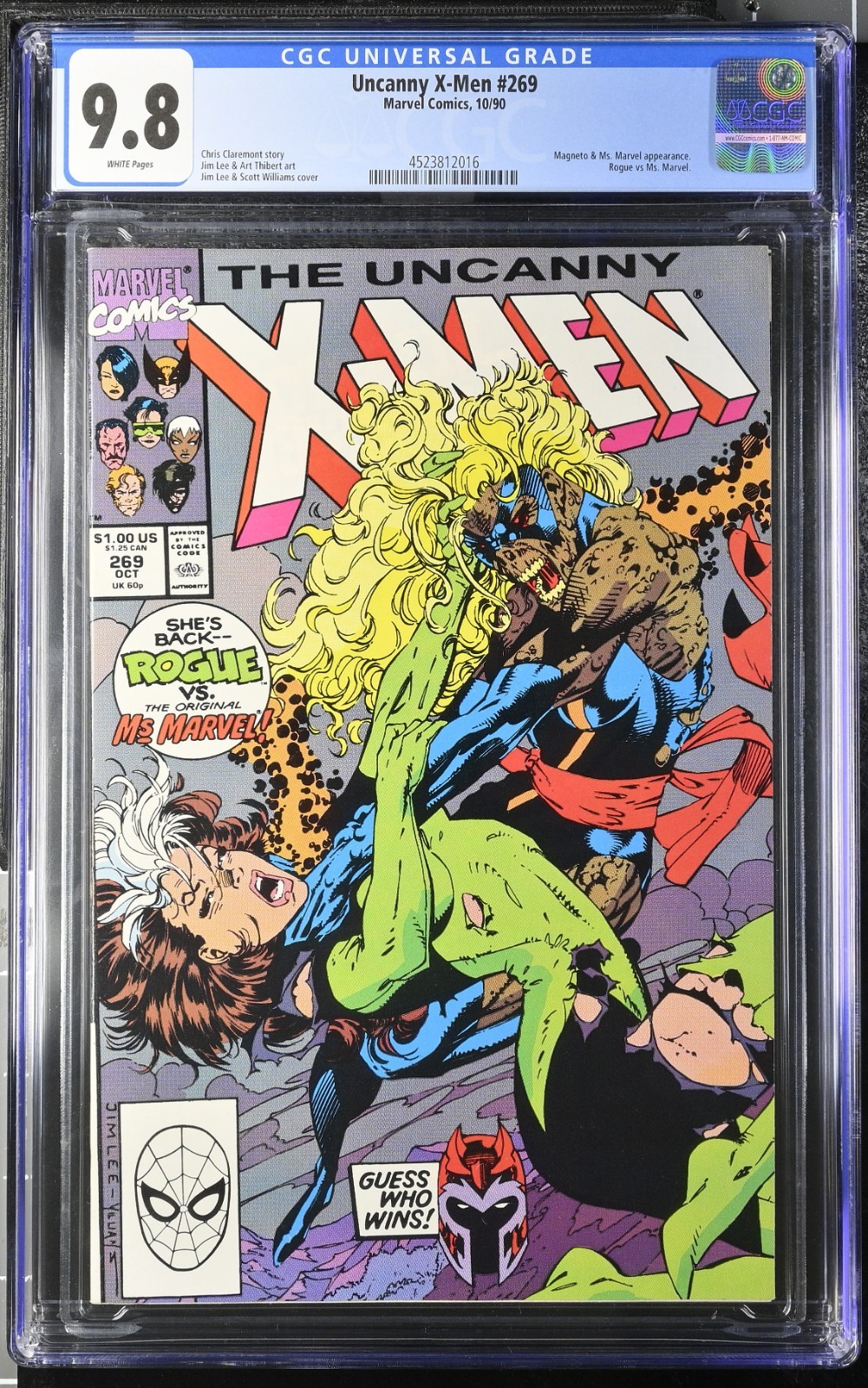 Uncanny X-Men #269 Value - GoCollect