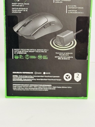 Razer VIPER V3 PRO Ultra-Lightweight E-Sports Mouse RZ01-0512 Black UNOPENED - Picture 6 of 15