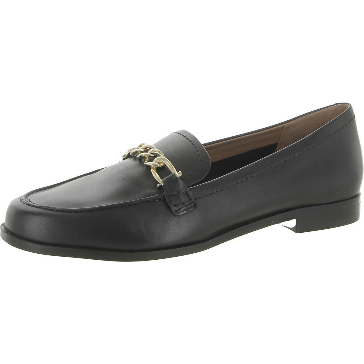 Женские мокасины Naturalizer Sawyer черного цвета на цепочке шириной 11 см (C, D, W) BHFO 8117