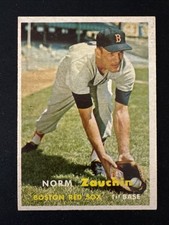 1957 Topps #372 Norm Zauchin