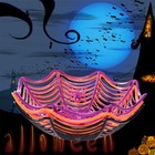3 Pcs Halloween Spider Web Plastic Fruits Candy Basket Bowl Party Decoration