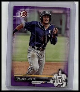 2017 Bowman Draft #BD-71 Fernando Tatis Jr. Purple #/250