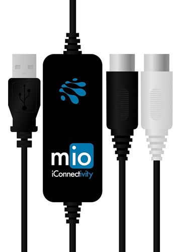 IConnectivity MIO 1 in 1 out MIDI to USB Interface FreeShip