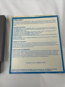 Trojan (5 viti) (Nintendo NES, 1986) solo carrello testato autentico
