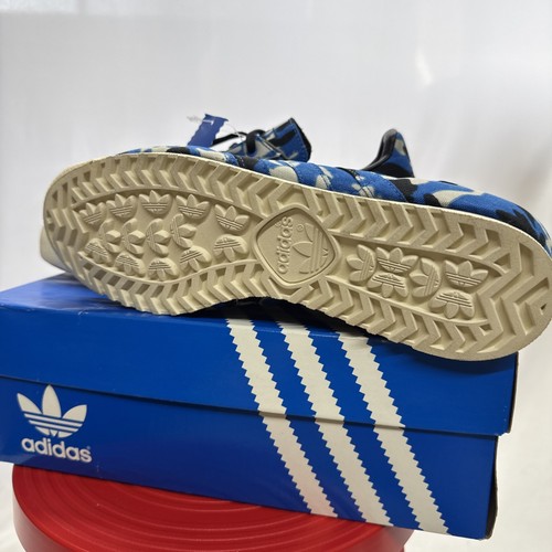 ADIDAS RARE VINTAGE ALL CAMOU SNEAKERS SHOES SZ MENS US 10 553772 BAPE BLUE CAMO - Picture 22 of 24