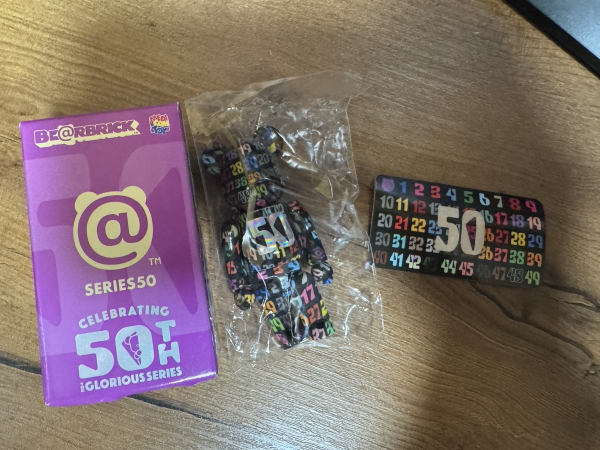 New Bearbrick 50 Secret Ultra Rare Series 50 Commemorative