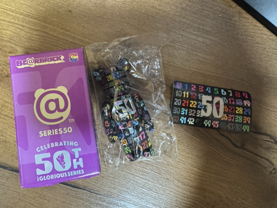 New Bearbrick 50 Secret Ultra Rare Series 50 Commemorative | eBay