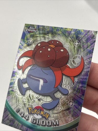 Pokemon Gloom #44 Topps Chrome Base Holo NM - Bild 3 von 6