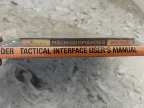 Mech Commander MicroProse PC Juego y Manual Táctico - Imagen 5 de 5