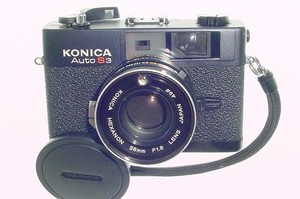 Konica Auto S3 35mm film Rangefinder Camera with 38mm F/1.8 Lens - Excellent
