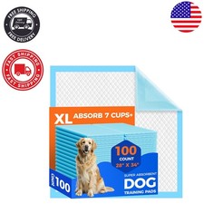 Ultra-absorbierende XL Hund Pipi Pads - 28"x34" Auslaufsicheres Design für einfache Reinigung
