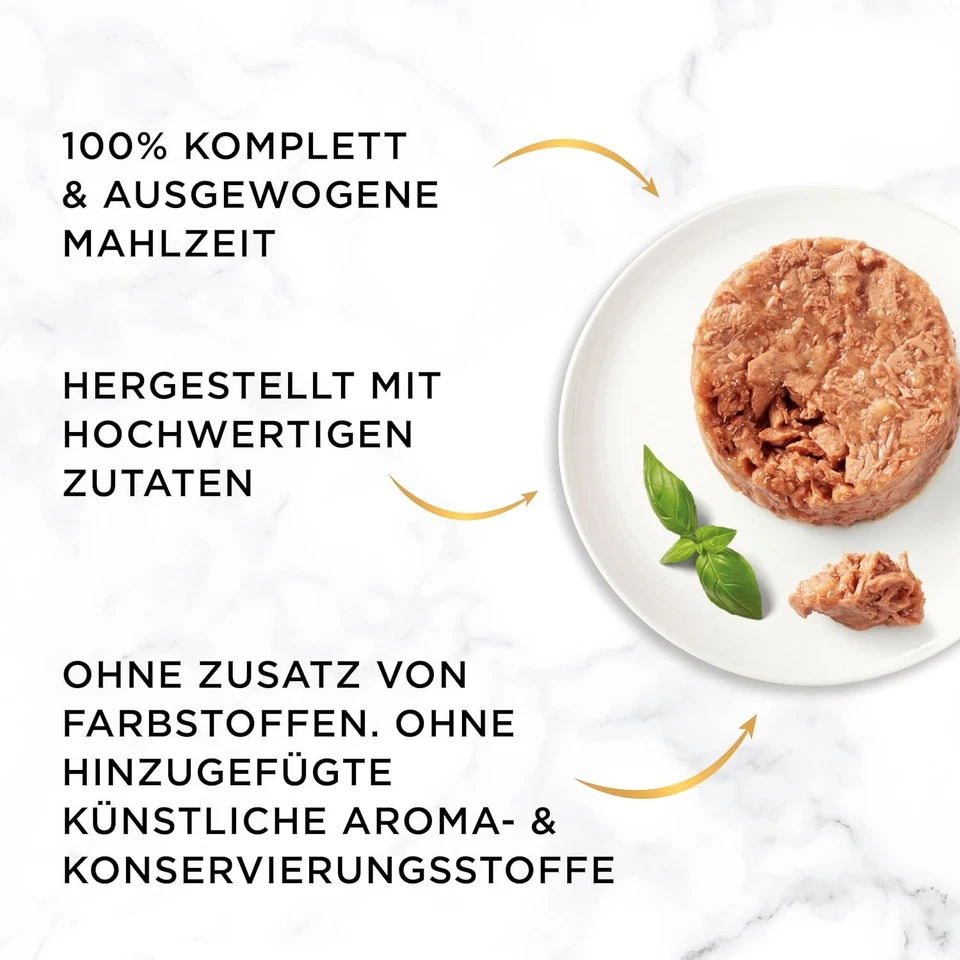 Gourmet Gold Refined Ragout Wet Cat Food, Variety Mix, Pack of 96 (96 x 85 g) - Bild 4 von 4