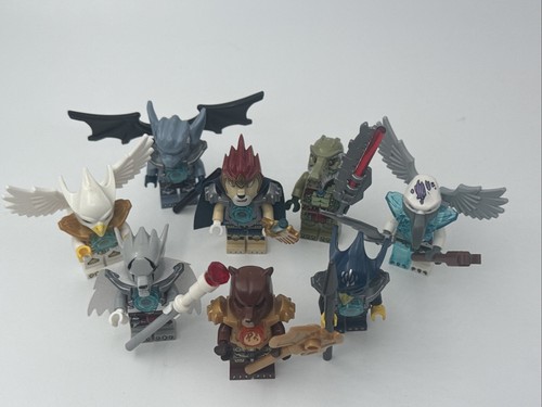 LEGO Legends Of Chima Minifigure LOT #2 of 8 with Weapons Assorted Tribes - Picture 9 of 9