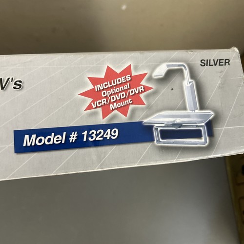 Orbital 13”-20” TV Wall Mount w/VisionClamp w/VCR/DVD Mount Silver 85lbs #13249 - Picture 11 of 11