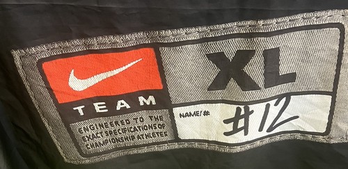 Nike "RARE" Table Skirt Approx. 72in Long. Got This By Being Sponsored By Nike. - Picture 2 of 7